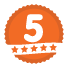 Five Star Service Icon